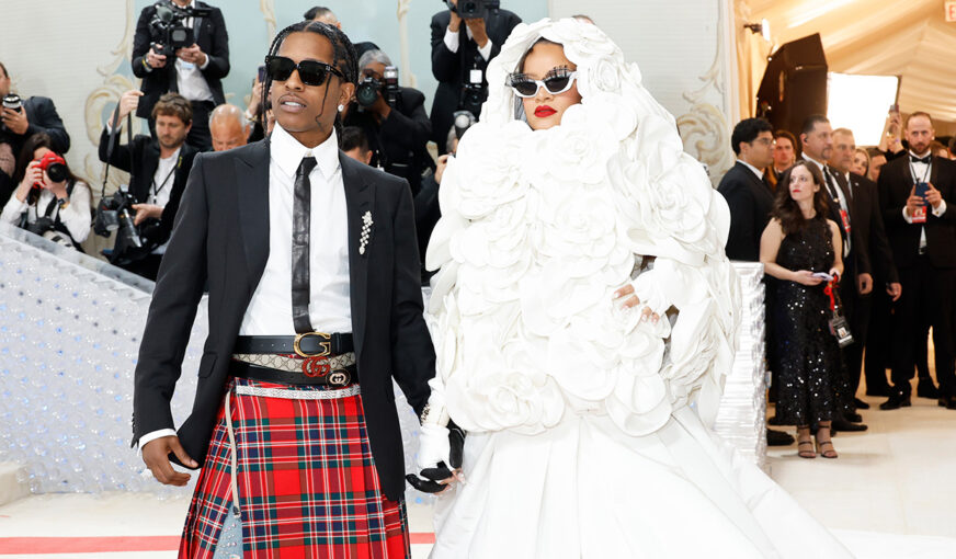 Rihanna and A$AP Rocky outfit on 2023