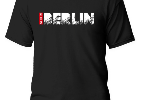 MOS UNISEX T-SHIRT BERLIN / BLACK 2023