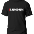 MOS UNISEX T-SHIRT LONDON / BLACK 2023