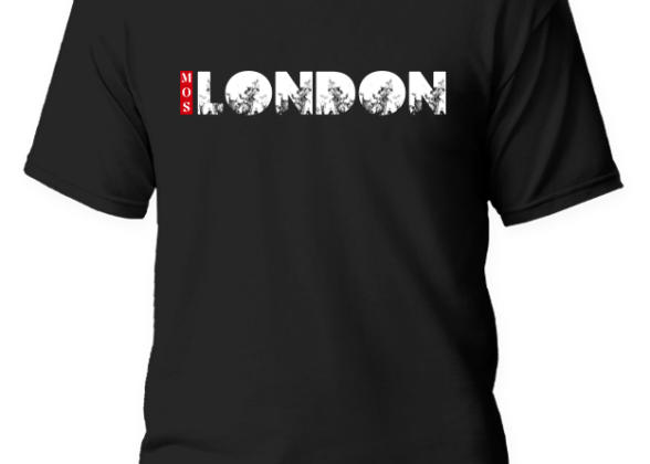 MOS UNISEX T-SHIRT LONDON / BLACK 2023