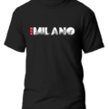 MOS UNISEX T-SHIRT MILANO / BLACK 2023