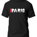 MOS UNISEX T-SHIRT PARIS / BLACK 2023