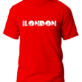 MOS UNISEX T-SHIRT LONDON / RED 2023