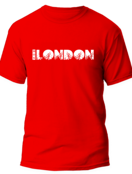 MOS UNISEX T-SHIRT LONDON / RED 2023