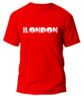 MOS UNISEX T-SHIRT LONDON / RED 2023