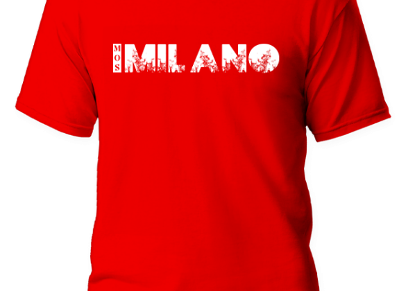 MOS UNISEX T-SHIRT MILANO / RED 2023