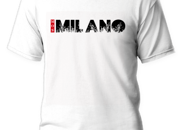 MOS UNISEX T-SHIRT MILANO / WHITE 2023